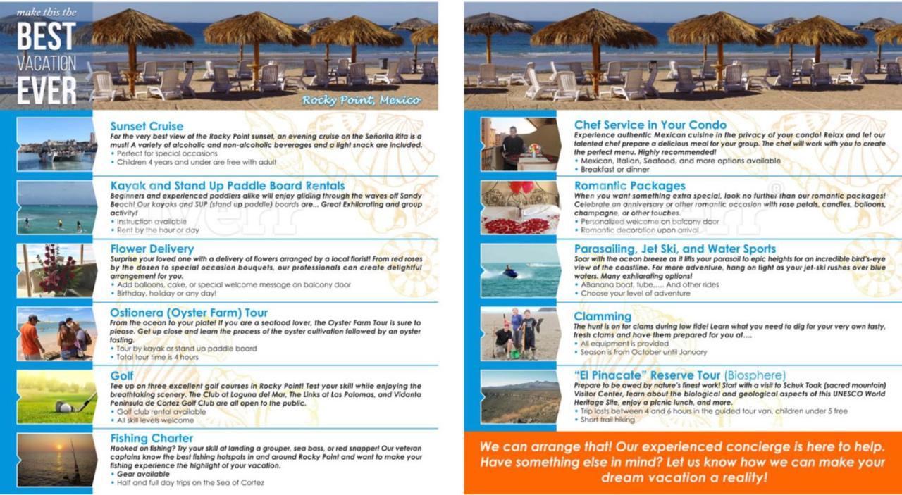 Sonoran Sea Resort Beachfront Penthouse Puerto Peñasco Exteriér fotografie